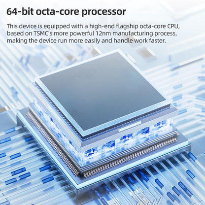 5.5 inch Android 10 IP65 RFID Handheld Industrial Data Terminal Barcode Scanner, Style: NFC UHF + 2D Head, NFC HF + 2D Head