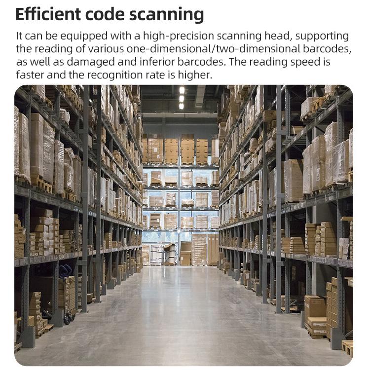 5.5 inch Android 10 IP65 Handheld Industrial Data Terminal Barcode Scanner, Style: RFID UHF, RFID UHF