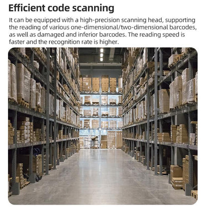 5.5 inch Android 10 IP65 Handheld Industrial Data Terminal Barcode Scanner, Style: RFID UHF, RFID UHF