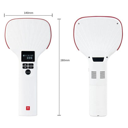 E710 Chip Long Range RFID UHF Portable Handheld Bluetooth Reader, Style: Enhanced + 2D Head, Enhanced + 2D Head, EU Plug, Enhanced + 2D Head, US Plug, Enhanced + 2D Head, UK Plug
