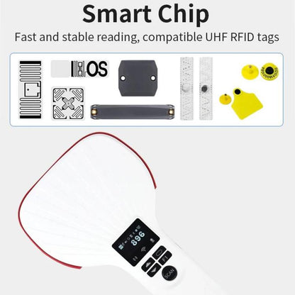 E710 Chip Long Range RFID UHF Portable Handheld Bluetooth Reader, Style: Enhanced + 2D Head, Enhanced + 2D Head, EU Plug, Enhanced + 2D Head, US Plug, Enhanced + 2D Head, UK Plug
