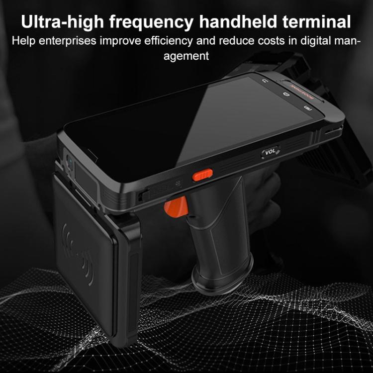 RFID UHF Handheld Intelligent Terminal PDA Scanner 915M Reader, Style: Standard Version, Standard Version