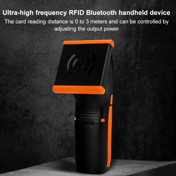 UHF 915M Inventory Terminal RF Tag Handheld RFID Bluetooth Reader, Reading Distance: 0-6m, 0-6m