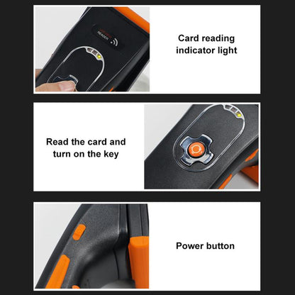 UHF 915M Inventory Terminal RF Tag Handheld RFID Bluetooth Reader, Reading Distance: 0-6m, 0-6m