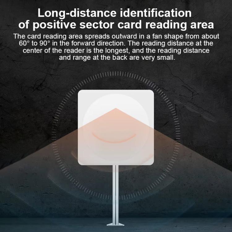 UHF RFID Long Range 9dBi Integrated Reader with E710 Chip, Style: Standard, Standard