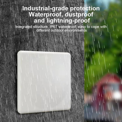 UHF RFID Long Range 9dBi Integrated Reader with E710 Chip, Style: Add Power Over Ethernet, Add Power Over Ethernet