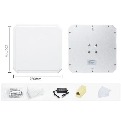 UHF RFID Long Range Integrated Reader with Built-in 9dBi Antenna, Style: Standard, Standard
