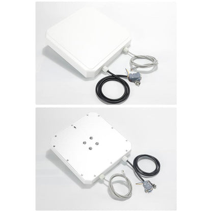 UHF RFID Long Range Integrated Reader with Built-in 9dBi Antenna, Style: Add WiFi Communication, Add WiFi Communication