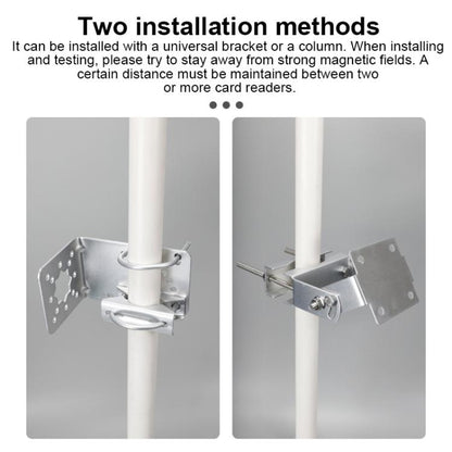 UHF Middle Range RFID Integrated Reader Identification Distance 0-5m, Style: Standard, Standard