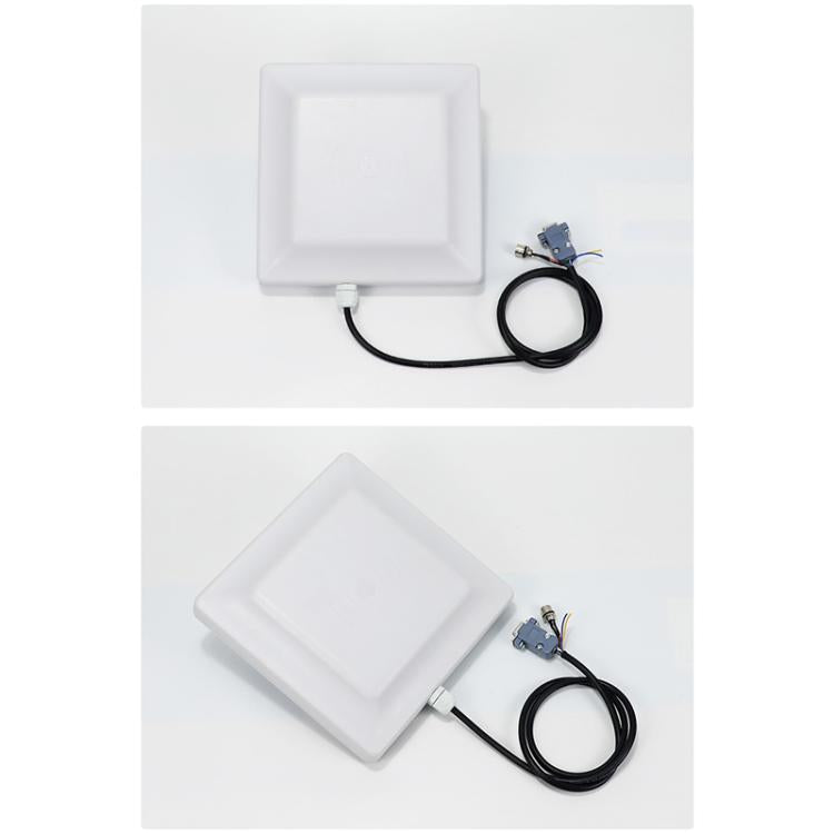 UHF Electronic Tag Identification RFID Reader / Writer 7dbi Antenna Integrated Reader, Style: RS232 Port, RS232 Port