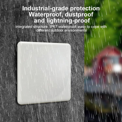 Industrial UHF RFID Long Range Integrated Reader Built-in 9dBi Antenna, Style: with WiFi Communication