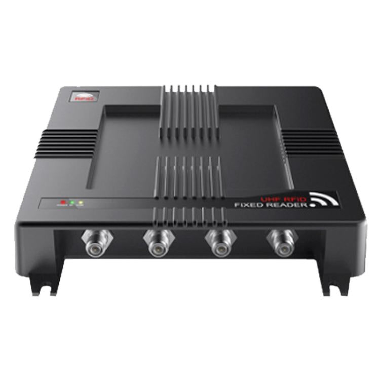 4-Channel RFID Reader / Writer with Impinj E710 Module, Fixed UHF Industrial Long-Range Reader for Warehouse Management, 4-Channel RFID Reader