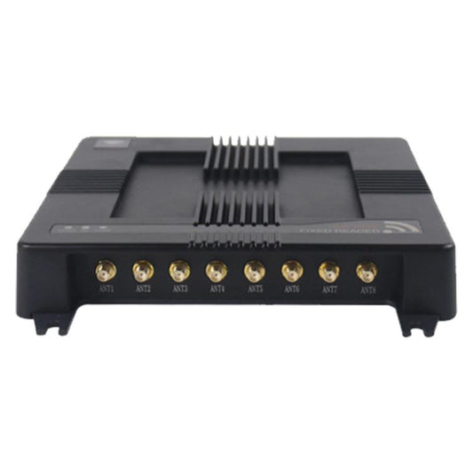 8-Channel RFID Reader / Writer with Impinj E710 Module, Fixed UHF Industrial Long-Range Reader for Warehouse Management, 8-Channel RFID Reader