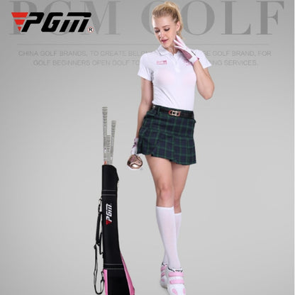 PGM Golf Club Nylon Shoulder Bag(Black), QIAB010 Red, QIAB010 Pink, QIAB010 Black Pink, QIAB010 Black Orange, QIAB010 Black