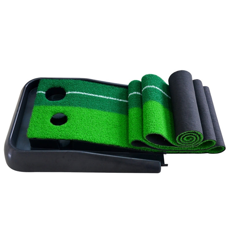 PGM 2.5m Golf Indoor Swing Grip Putting Trainer Practice Pace with Automatic Return Fairways, 2.5m