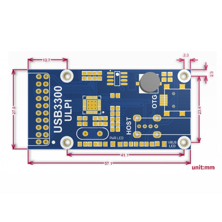Waveshare USB3300 USB HS Board