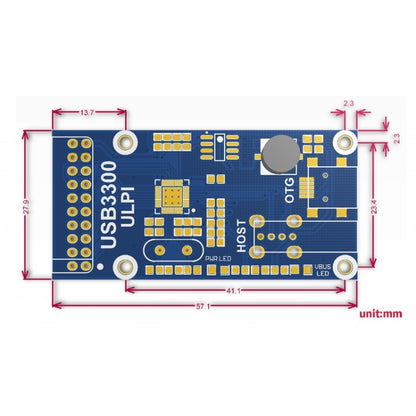 Waveshare USB3300 USB HS Board