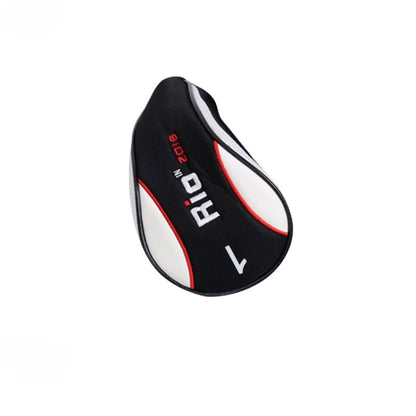 PGM Golf Wood Ball Head Cover Pusher Set,  Black Red Wood Rod, GT002 Black Red