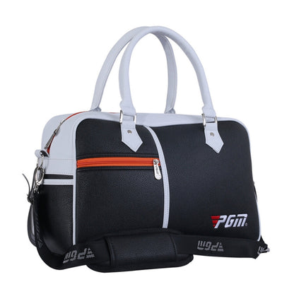 PGM Golf Ultra Light Portable PU Ball Bag Large Capacity Clothes Bag(Black), YWB017 Black, YWB017 White, YWB017 Orange