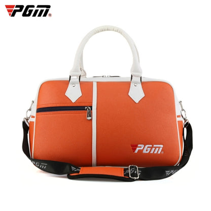 PGM Golf Ultra Light Portable PU Ball Bag Large Capacity Clothes Bag(Black), YWB017 Black, YWB017 White, YWB017 Orange