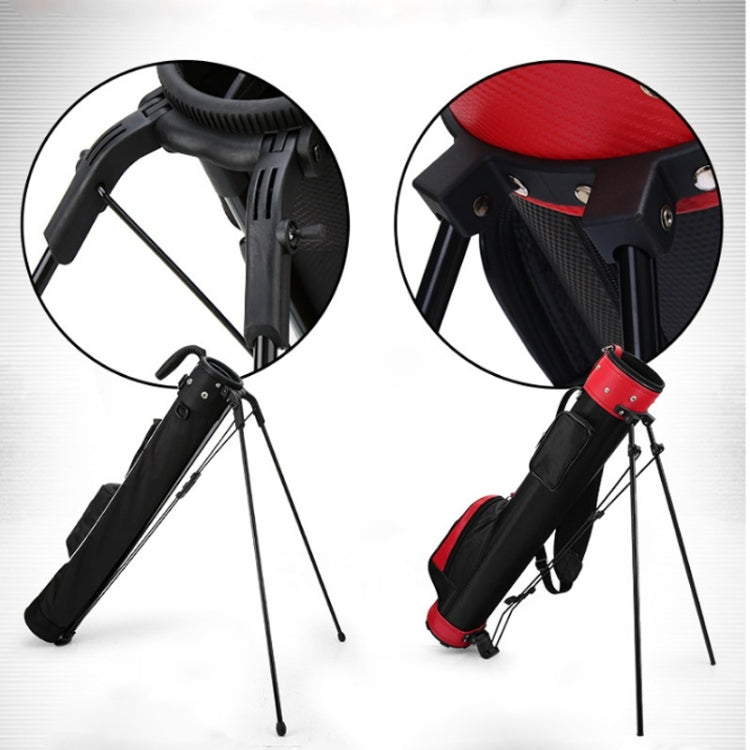 PGM Golf Nylon Ultra Light Large Capacity Waterproof Bag with Holder for Men and Women(Black), QIAB015 Black, QIAB015 Blue, QIAB015 Grey, QIAB015 Red