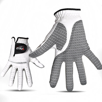 PGM Golf Sheepskin Anti-Slip Single Gloves for Men(Size: 27-Right Hand), Left Hand, Right Hand