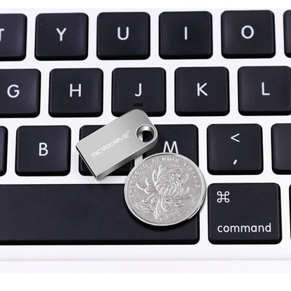MicroDrive 64GB USB 2.0 Mini Semi-circular Metal U Disk, 64GB