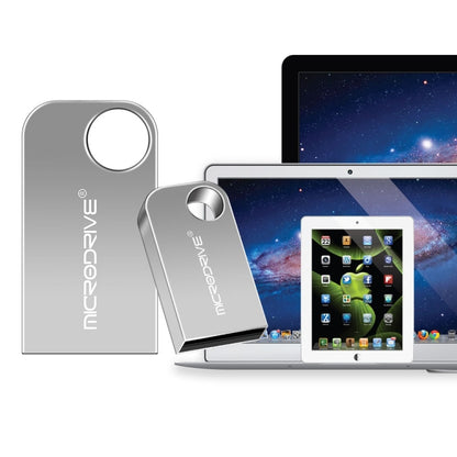 MicroDrive 64GB USB 2.0 Mini Semi-circular Metal U Disk, 64GB