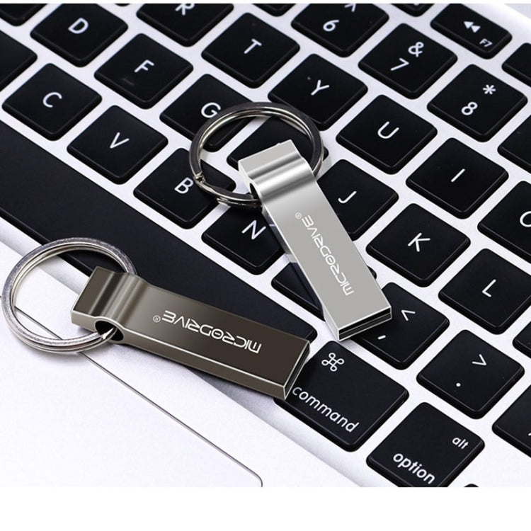 MicroDrive 16GB USB 2.0 Metal Keychain U Disk, 16GB