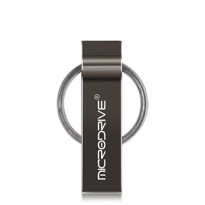 MicroDrive 64GB USB 2.0 Metal Keychain U Disk, 64GB