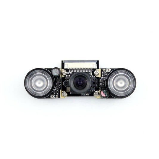 Waveshare RPi Camera (F) Adjustable-Focus Camera Module, Supports Night Vision
