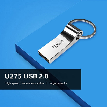 Netac U275 8GB USB 2.0 Secure Encryption Aluminum Alloy U Disk, 8GB