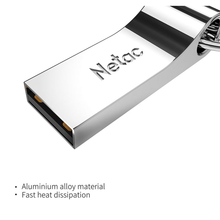 Netac U275 16GB USB 2.0 Secure Encryption Aluminum Alloy U Disk, 16GB