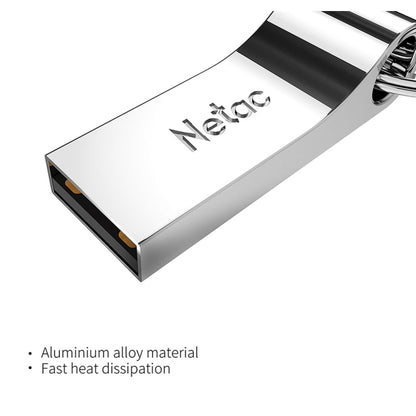 Netac U275 16GB USB 2.0 Secure Encryption Aluminum Alloy U Disk, 16GB