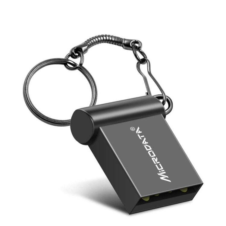 MiCRODATA 16GB USB 2.0 Computer and Car Two-use Mini U Disk(Silver Grey), 16GB