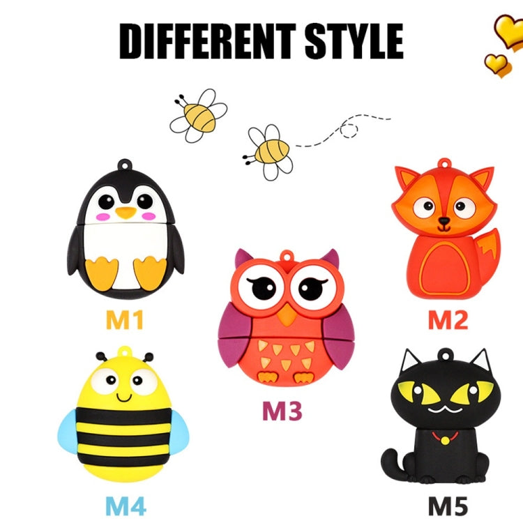 MicroDrive 32GB USB 2.0 Creative Cute Bee U Disk, 32GB