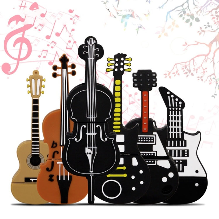 MicroDrive 8GB USB 2.0 Medium Violin U Disk, 8GB