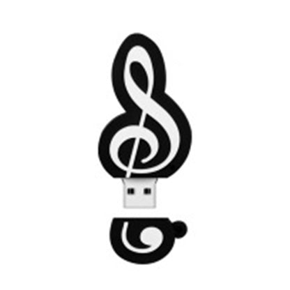 MicroDrive 128GB USB 2.0 Music Note U Disk, 128GB