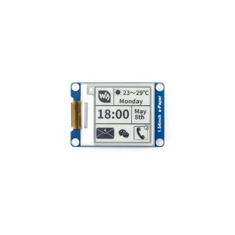 Waveshare 1.54 inch 200x200 E-Ink Display Module, 12955