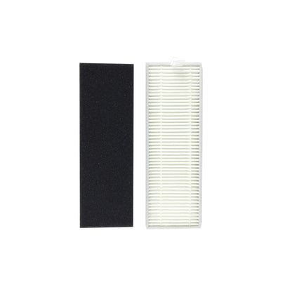 XI267 6 PCS I259 Filter + G101 Small Black Brush for ILIFE A7 A9