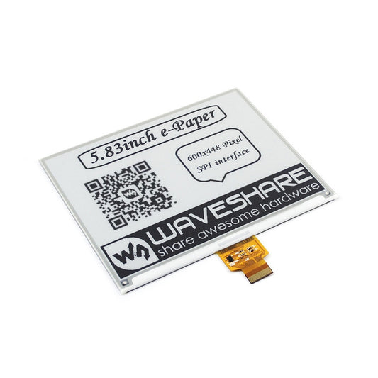 Waveshare 600x448, 5.83inch E-Ink raw display, 14410