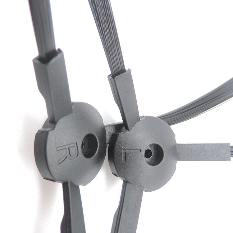 XI219 2 Pairs K614 Side Brushes + I205 Initial Effect Filter for ILIFE A4 / A4S / A6, XI219