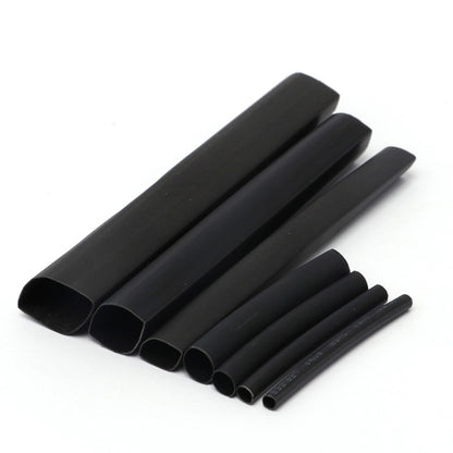 140 PCS / Box Waterproof High Toughness Oxidation Resistance Seal Heat-shrinkable Butt Wire Tube, Random Color Delivery, Butt Wire Tube