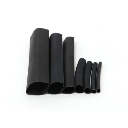 140 PCS / Box Waterproof High Toughness Oxidation Resistance Seal Heat-shrinkable Butt Wire Tube, Random Color Delivery, Butt Wire Tube