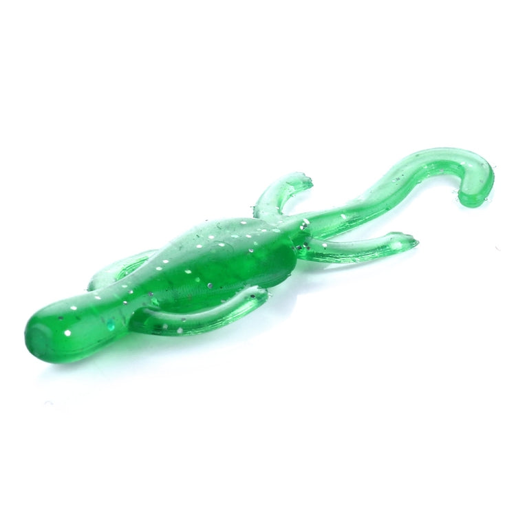 HENGJIA SO103 10 PCS 5cm/1g Gecko Shaped Simulation Fish Bait Soft Bait for Fishing