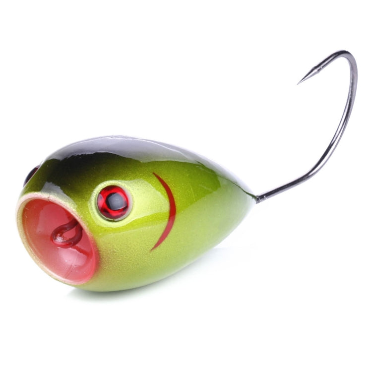 HENGJIA PO036 8 PCS 8cm/13g Big Mouth Single Hook Hitting Water Wave Hard Bait Lure Outdoor Fishing Gear Lure Fishing Bait Fishing Tackle, PO036