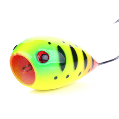 HENGJIA PO036 8 PCS 8cm/13g Big Mouth Single Hook Hitting Water Wave Hard Bait Lure Outdoor Fishing Gear Lure Fishing Bait Fishing Tackle, PO036